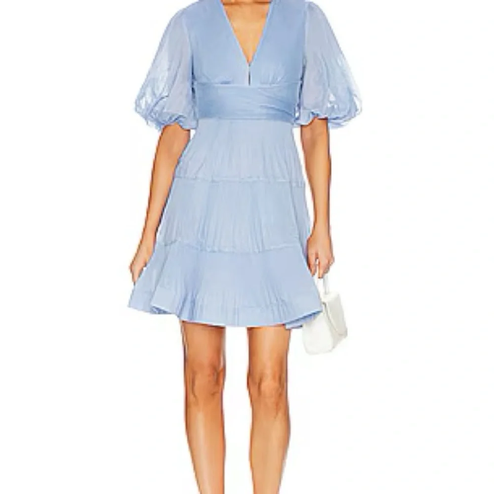 Zimmermann Light Blue Mini Dress - Picture 1 of 5